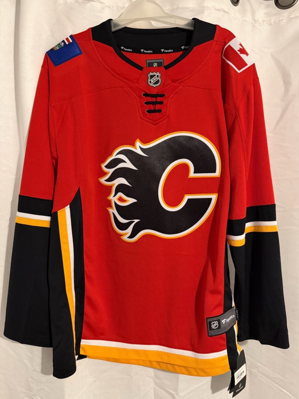 Fanatics Calgary Flames Alt Breakaway Jersey